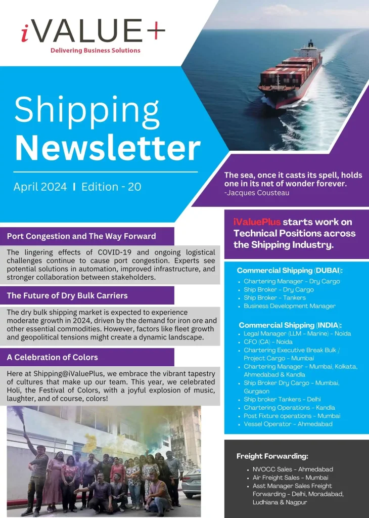 Shipping April Newsletter 1